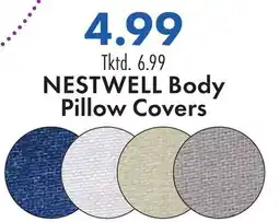 Boscov's NESTWELL Body Pillow Covers offer