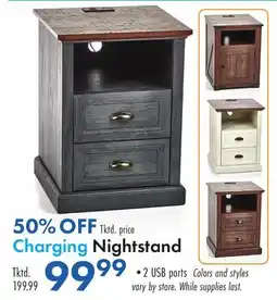 Boscov's Charging Nightstand offer