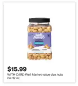 CVS Well Market value size nuts 24-32 oz offer