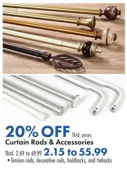 Boscov's Curtain Rods & Accessories offer