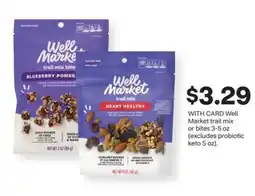 CVS Well Market trail mix or bites 3-5 oz (excludes probiotic keto 5 oz) offer