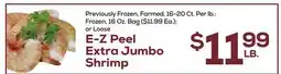 DeCicco & Sons E-Z Peel Extra Jumbo Shrimp offer