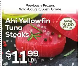 DeCicco & Sons Ahi Yellowfin Tuna Steaks offer