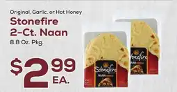 DeCicco & Sons Original, Garlic, or Hot Honey Stonefire 2-Ct. Naan offer