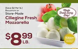 DeCicco & Sons Ciliegine Fresh Mozzarella offer