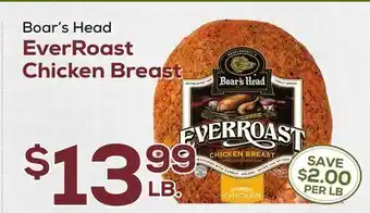DeCicco & Sons Boar's Head EverRoast Chicken Breast offer
