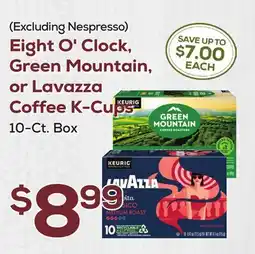 DeCicco & Sons Eight O' Clock, Green Mountain, or Lavazza Coffee K-Cups offer