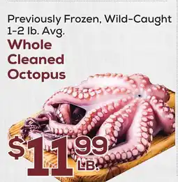 DeCicco & Sons Whole Cleaned Octopus offer