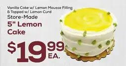 DeCicco & Sons 5 Lemon Cake offer
