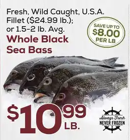 DeCicco & Sons Whole Black Sea Bass offer