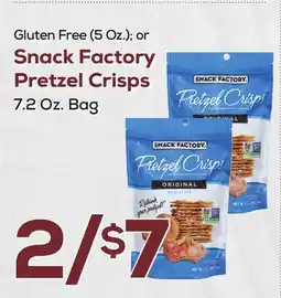 DeCicco & Sons Snack Factory Pretzel Crisps offer