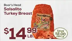 DeCicco & Sons Boar's Head Salsalito Turkey Breast offer