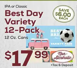 DeCicco & Sons IPA or Classic Best Day Variety 12-Pack offer