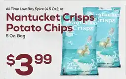 DeCicco & Sons Nantucket Crisps Potato Chips offer