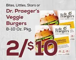 DeCicco & Sons Bites, Littles, Stars or Dr. Praeger's Veggie Burgers offer