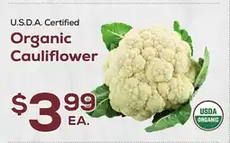 DeCicco & Sons Organic Cauliflower offer