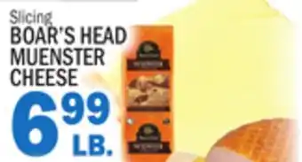 Bravo Supermarkets BOAR'S HEAD MUENSTER CHEESE offer