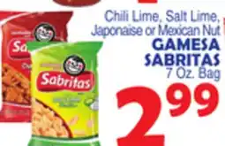 Bravo Supermarkets GAMESA SABRITAS offer