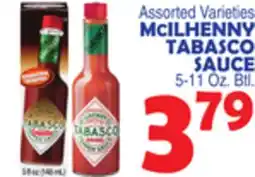 Bravo Supermarkets McILHENNY TABASCO SAUCE offer