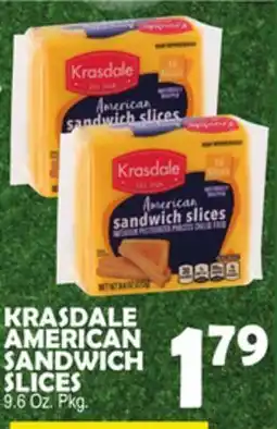 Bravo Supermarkets KRASDALE AMERICAN SANDWICH SLICES offer