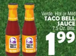 Bravo Supermarkets TACO BELL SAUCE offer