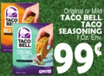 Bravo Supermarkets TACO BELL TACO SEASONING offer