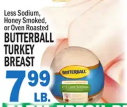 Bravo Supermarkets BUTTERBALL TURKEY BREAST offer