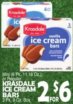 Bravo Supermarkets KRASDALE ICE CREAM BARS offer