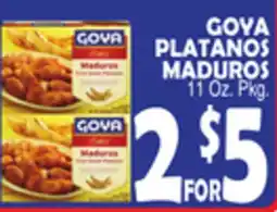 Bravo Supermarkets GOYA PLATANOS MADUROS offer
