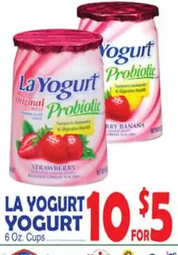 Bravo Supermarkets LA YOGURT YOGURT offer