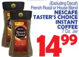 Bravo Supermarkets NESCAFÉ TASTER'S CHOICE INSTANT COFFEE offer