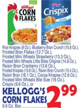 Bravo Supermarkets KELLOGG'S CORN FLAKES offer