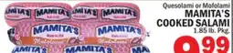 Bravo Supermarkets MAMITA'S COOKED SALAMI offer