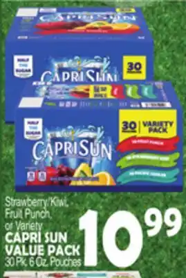 Bravo Supermarkets CAPRI SUN VALUE PACK offer