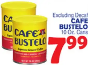 Bravo Supermarkets CAFE BUSTELO offer