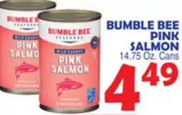 Bravo Supermarkets BUMBLE BEE PINK SALMON offer