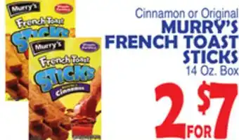 Bravo Supermarkets MURRY'S FRENCH TOAST STICKS offer