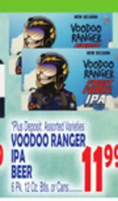 Bravo Supermarkets VOODOO RANGER BEER offer
