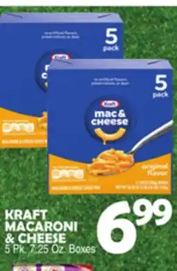 Bravo Supermarkets KRAFT MACARONI & CHEESE offer