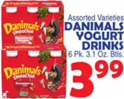 Bravo Supermarkets DANIMALS YOGURT DRINKS offer