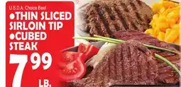 Bravo Supermarkets U.S.D.A. Choice Beef offer