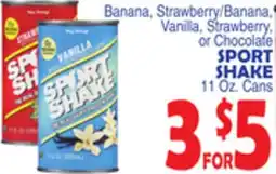 Bravo Supermarkets SPORT SHAKE offer