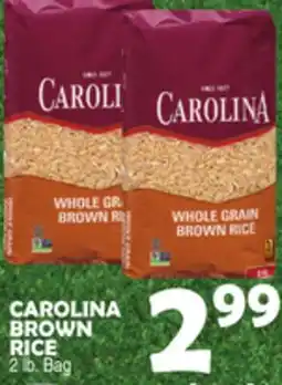 Bravo Supermarkets CAROLINA BROWN RICE offer