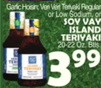 Bravo Supermarkets Soy Vay Island Teriyaki offer