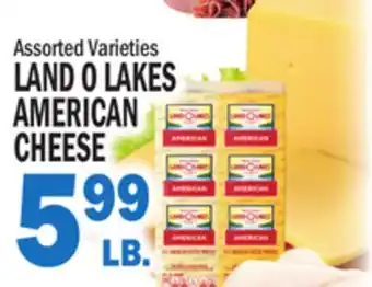 Bravo Supermarkets LAND O LAKES AMERICAN CHEESE offer