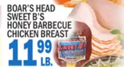 Bravo Supermarkets BOAR'S HEAD SWEET B'S HONEY BARBECUE CHICKEN BREAST offer