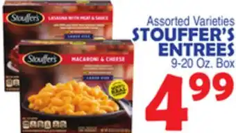 Bravo Supermarkets STOUFFER'S ENTREES offer