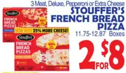 Bravo Supermarkets STOUFFER'S FRENCH BREAD PIZZA offer