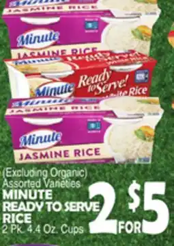 Bravo Supermarkets MINUTE READY TO SERVE RICE offer