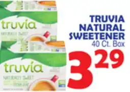 Bravo Supermarkets TRUVIA NATURAL SWEETENER offer